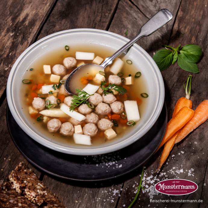 Hochzeitssuppe als Fertiggericht