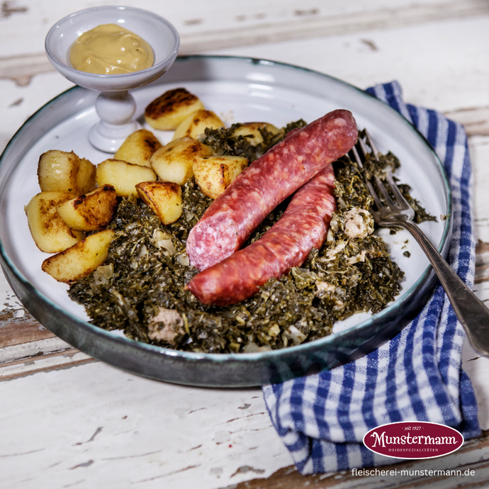 Grünkohl mit Kohlwurst nach Omas Rezept 620 ml