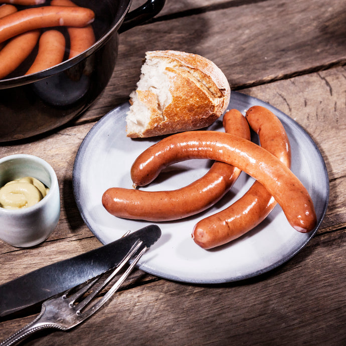 Wildfleisch, Bockwurst