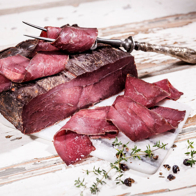 Hirschfleisch, Schinken, Wildfleisch, Lüneburger Heide