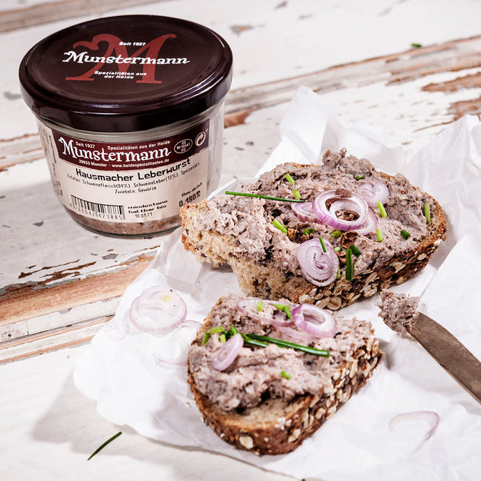 Aufstrich, Leberwurst, hausgemacht